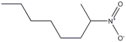 2-NITROOCTANE Struktur