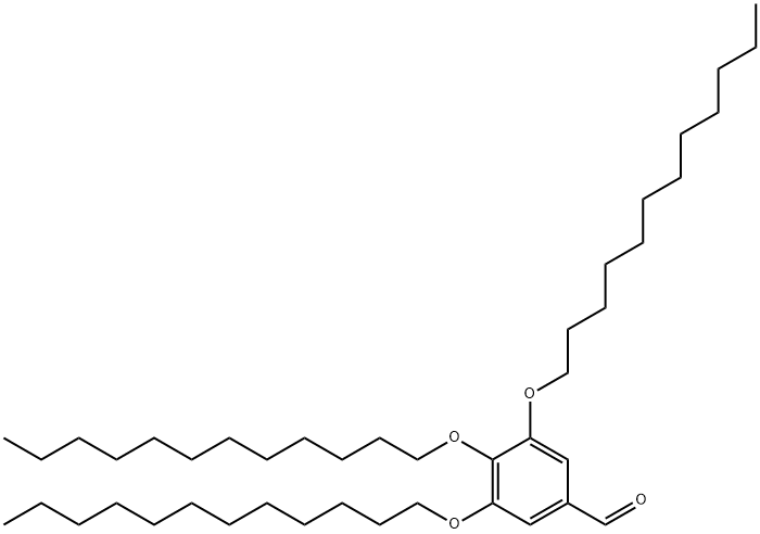 3,4,5-Tris(dodecyloxy)benzaldehyde Struktur