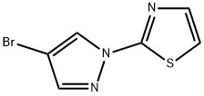 1-(Thiazol-2-yl)-4-bromopyrazole Struktur