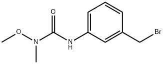 3-(3-(BROMOMETHYL)PHENYL)-1-METHOXY-1-METHYLUREA Struktur