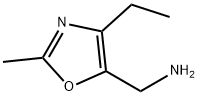 (4-ethyl-2-methyloxazol-5-yl)methanamine Struktur