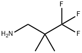 1-Propanamine, 3,3,3-trifluoro-2,2-dimethyl- Struktur