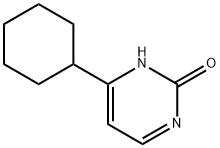 2-Hydroxy-4-(cyclohexyl)pyrimidine Struktur