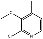 2-chloro-3-methoxy-4-methylpyridine Struktur