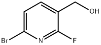 (6-bromo-2-fluoropyridin-3-yl)methanol Struktur