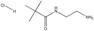 N-(2-aminoethyl)pivalamide hydrochloride Struktur