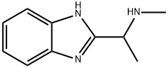 [1-(1H-1,3-benzodiazol-2-yl)ethyl](methyl)amine Struktur