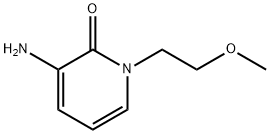 3-Amino-1-(2-methoxyethyl)-1,2-dihydropyridin-2-one Struktur