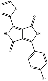 3-(4-Bromophenyl)-6-(thiophen-2-yl)pyrrolo[3,4-c]pyrrole-1,4(2H,5H)-dione