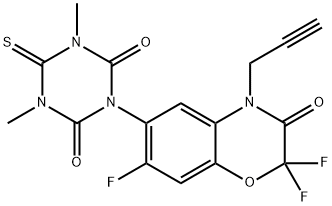 trifludimoxazin Struktur