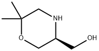 (3S)-6,6-dimethyl-3-Morpholinemethanol Struktur