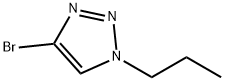 4-Bromo-1-propyl-1H-1,2,3-triazole Struktur