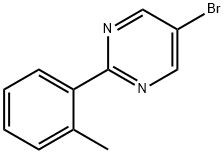 5-Bromo-2-(2-tolyl)pyrimidine Struktur