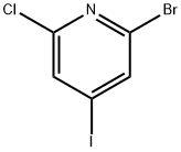 2-BROMO-6-CHLORO-4-IODOPYRIDINE Struktur