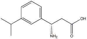 (3S)-3-AMINO-3-[3-(METHYLETHYL)PHENYL]PROPANOIC ACID Struktur