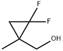 (+/-)-2,2-Difluoro-1-methylcyclopropan-1-yl-methanol Struktur