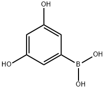 (3,5-dihydroxyphenyl)boronic acid Struktur