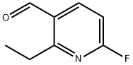 2-ethyl-6-fluoronicotinaldehyde Struktur