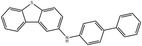 N-[1,1'-biphenyl]-4-yl-2-Dibenzothiophenamine Struktur