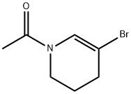 Ethanone, 1-(5-bromo-3,4-dihydro-1(2H)-pyridinyl)- Struktur