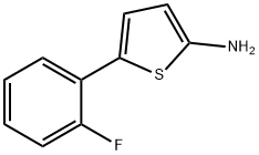 2-Amino-5-(2-fluorophenyl)thiophene Struktur