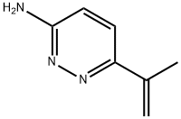 3-Amino-6-(iso-propenyl)pyridazine Struktur