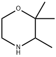 2,2,3-trimethylmorpholine Struktur