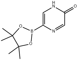 5-HYDROXYPYRAZINE-2-BORONIC ACID PINACOL ESTER Struktur