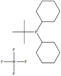 叔丁基二環(huán)己基膦四氟硼酸鹽 結(jié)構(gòu)式