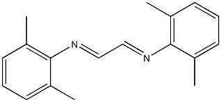 N-(2,6-dimethylphenyl)-N-{2-[(2,6-dimethylphenyl)imino]ethylidene}amine Struktur