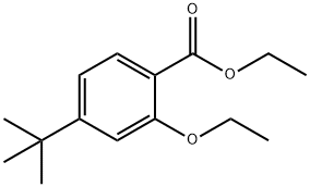 ethyl 4-tert-butyl-2-ethoxybenzoate Struktur