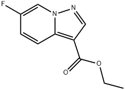 ethyl 6-fluoropyrazolo[1,5-a]pyridine-3-carboxylate Struktur