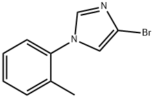 4-Bromo-1-(2-tolyl)-1H-imidazole Struktur