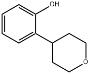 2-(oxan-4-yl)phenol Struktur