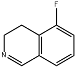 5-fluoro-3,4-dihydroisoquinoline Struktur