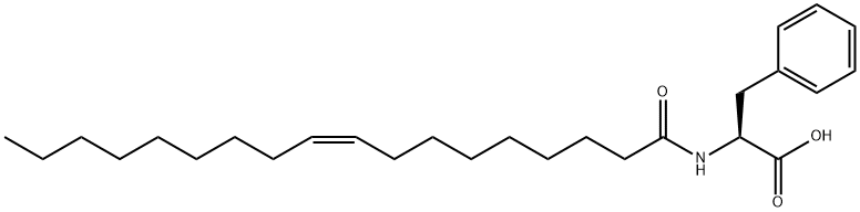 N-Oleoyl-L-phenylalanine Struktur