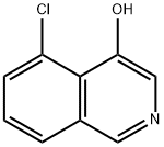 5-chloroisoquinolin-4-ol Struktur