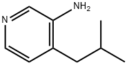 4-(ISO-BUTYL)PYRIDIN-3-AMINE Struktur