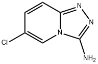 6-Chloro-[1,2,4]triazolo[4,3-a]pyridin-3-ylamine Struktur