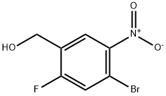 4-Bromo-2-fluoro-5-nitrobenzyl alcohol Struktur