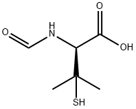 Formyl D-Penicillamine Struktur