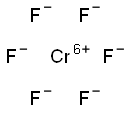 Chromium(VI)hexafluoride Struktur