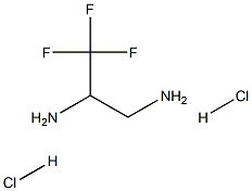 3,3,3-trifluoropropane-1,2-diamine dihydrochloride Struktur