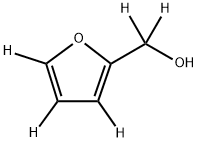 Furfuryl-d5 Alcohol Struktur