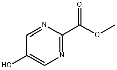 5-ヒドロキシピリミジン-2-カルボン酸メチル 化學(xué)構(gòu)造式