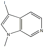 3-iodo-1-methyl-1H-pyrrolo[2,3-c]pyridine Struktur