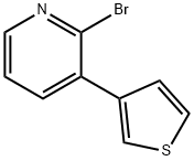 2-Bromo-3-(3-thienyl)pyridine, 1417518-57-0, 結(jié)構(gòu)式