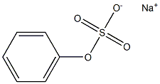 sodium phenyl sulfate Struktur