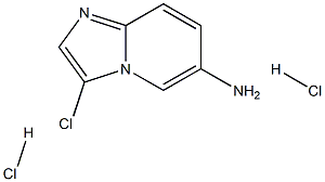 3-chloroimidazo[1,2-a]pyridin-6-amine dihydrochloride Struktur