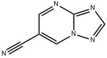 [1,2,4]triazolo[1,5-a]pyrimidine-6-carbonitrile Struktur